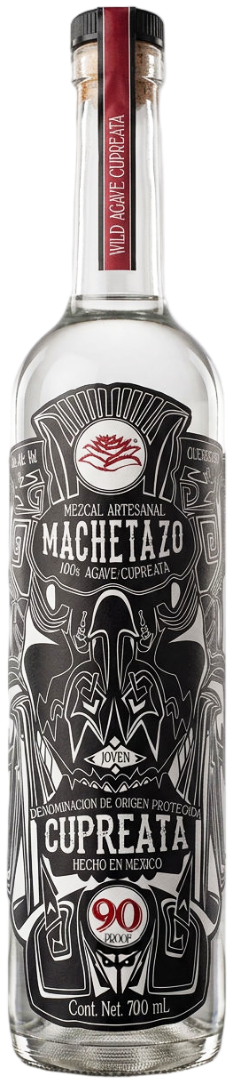 Mezcal Machetazo Wild Cupreata 45 % USA Edition bottle